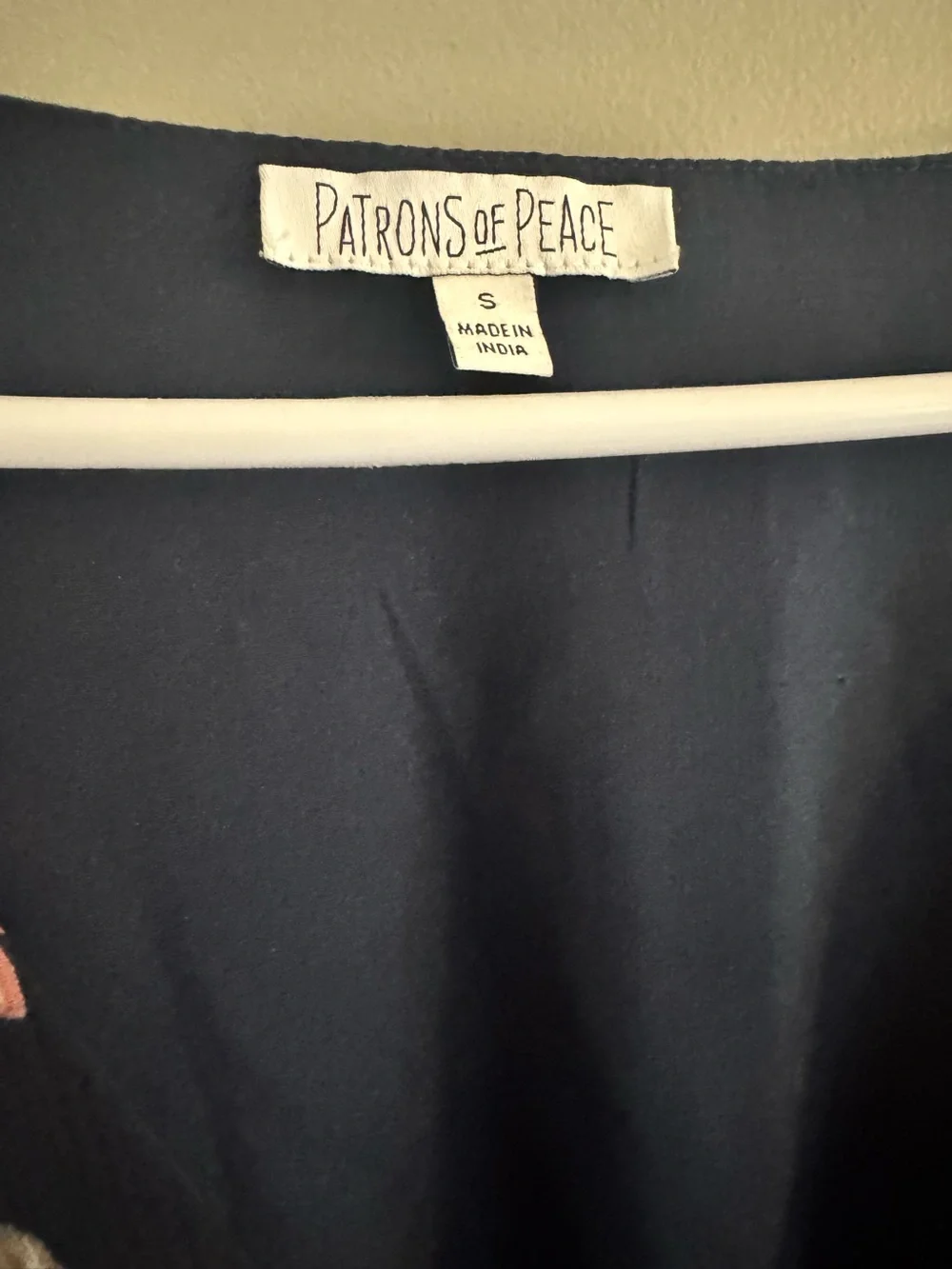 Patrons of Peace Maxi Dress with Pink Floral Print - Picture 5 of 5